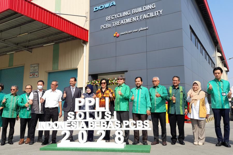 the Launching of PCBs Disposal Facility