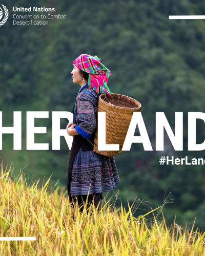Poster of #HerLand Campaign