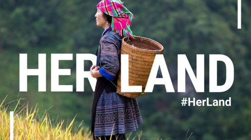 Poster of #HerLand Campaign