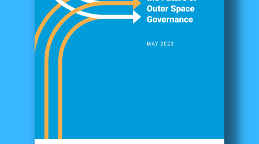 Cover of Our Common Agenda - Policy Brief 7: For All Humanity – the Future of Outer Space Governance