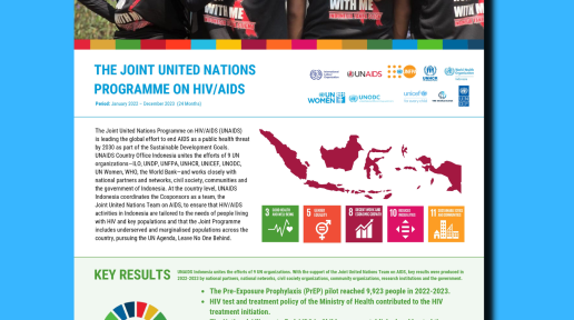 THE JOINT UNITED NATIONS PROGRAMME ON HIV/AIDS Factsheet