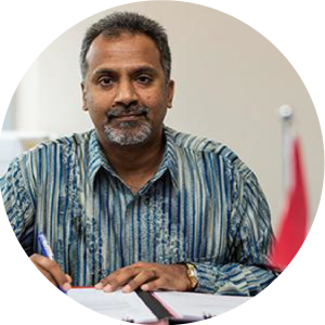 Navaratnasamy Paranietharan, Representative of WHO